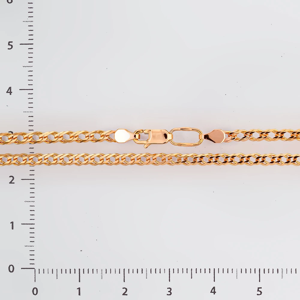 Цепь из красного золота 585 пробы