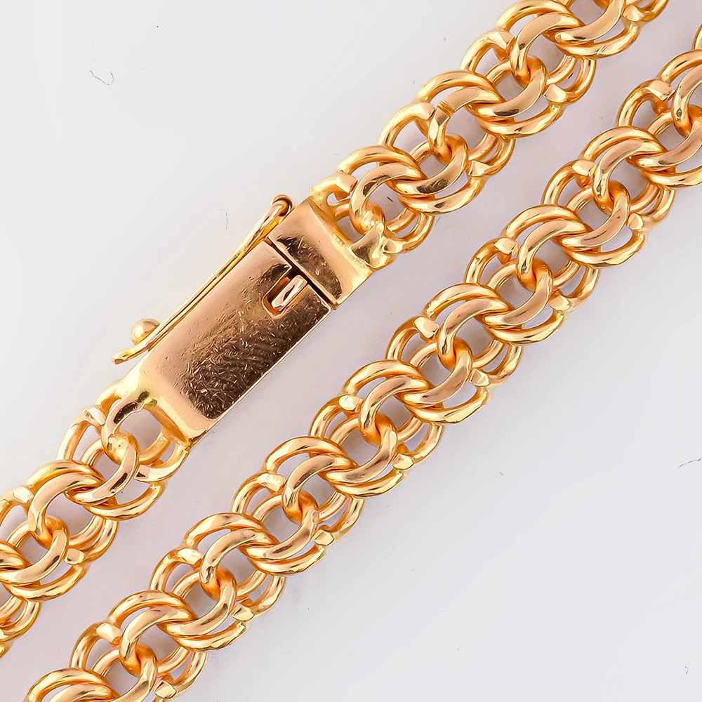 Цепь из красного золота 585 пробы