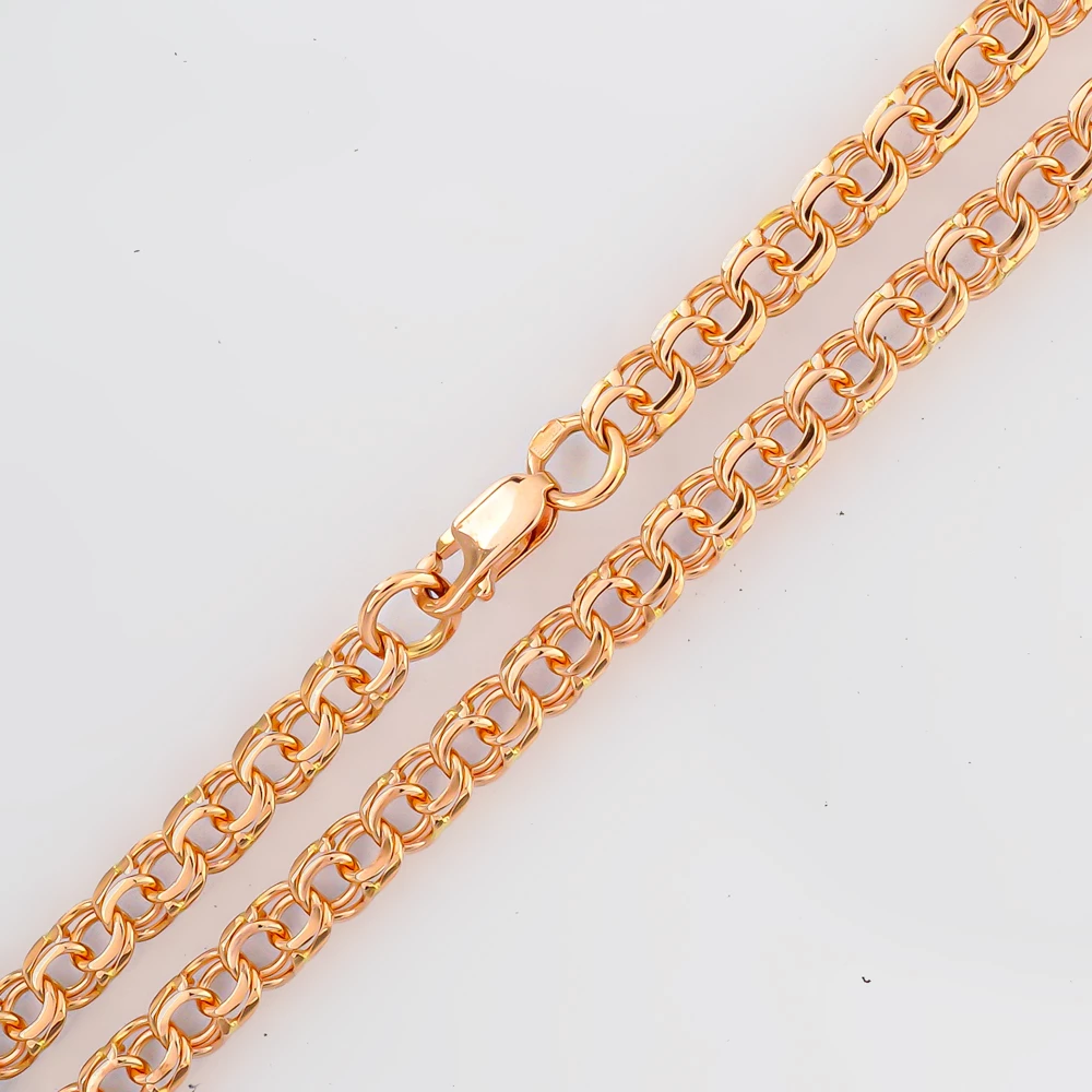 Цепь из красного золота 585 пробы