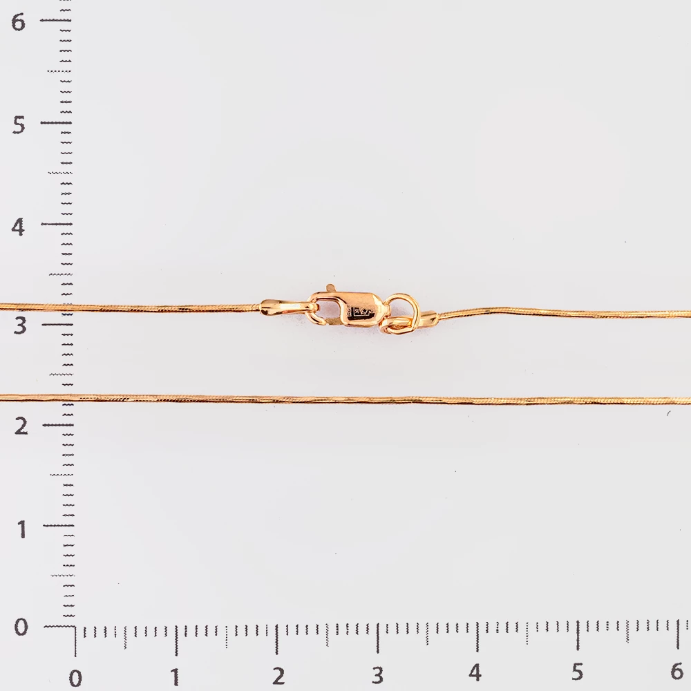 Цепь из красного золота 585 пробы