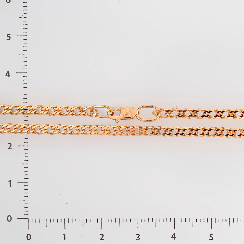 Цепь из красного золота 585 пробы