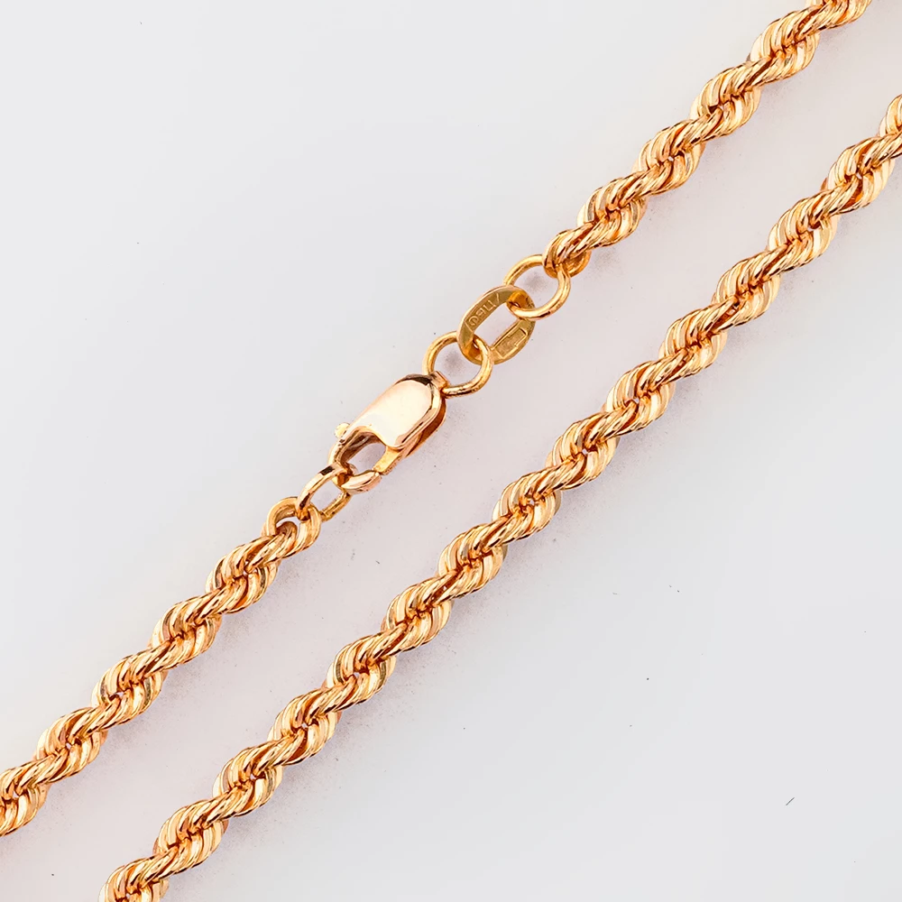 Цепь из красного золота 585 пробы