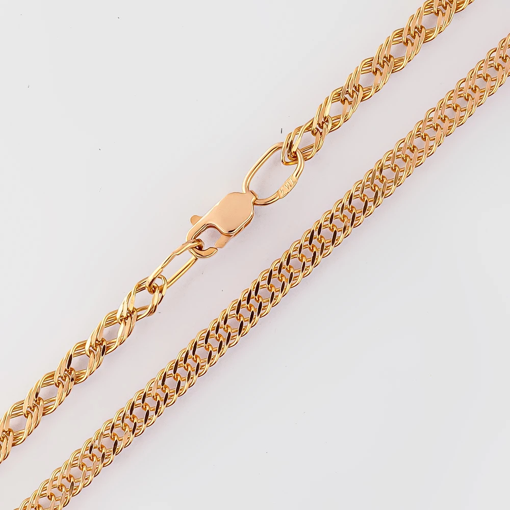 Цепь из красного золота 585 пробы