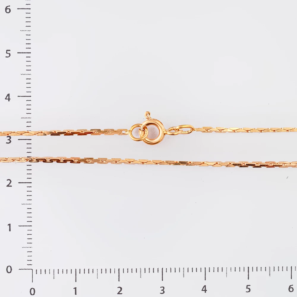 Цепь из красного золота 585 пробы