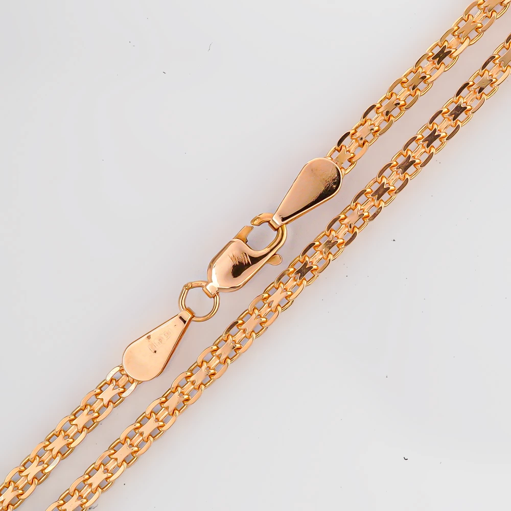 Цепь из красного золота 585 пробы