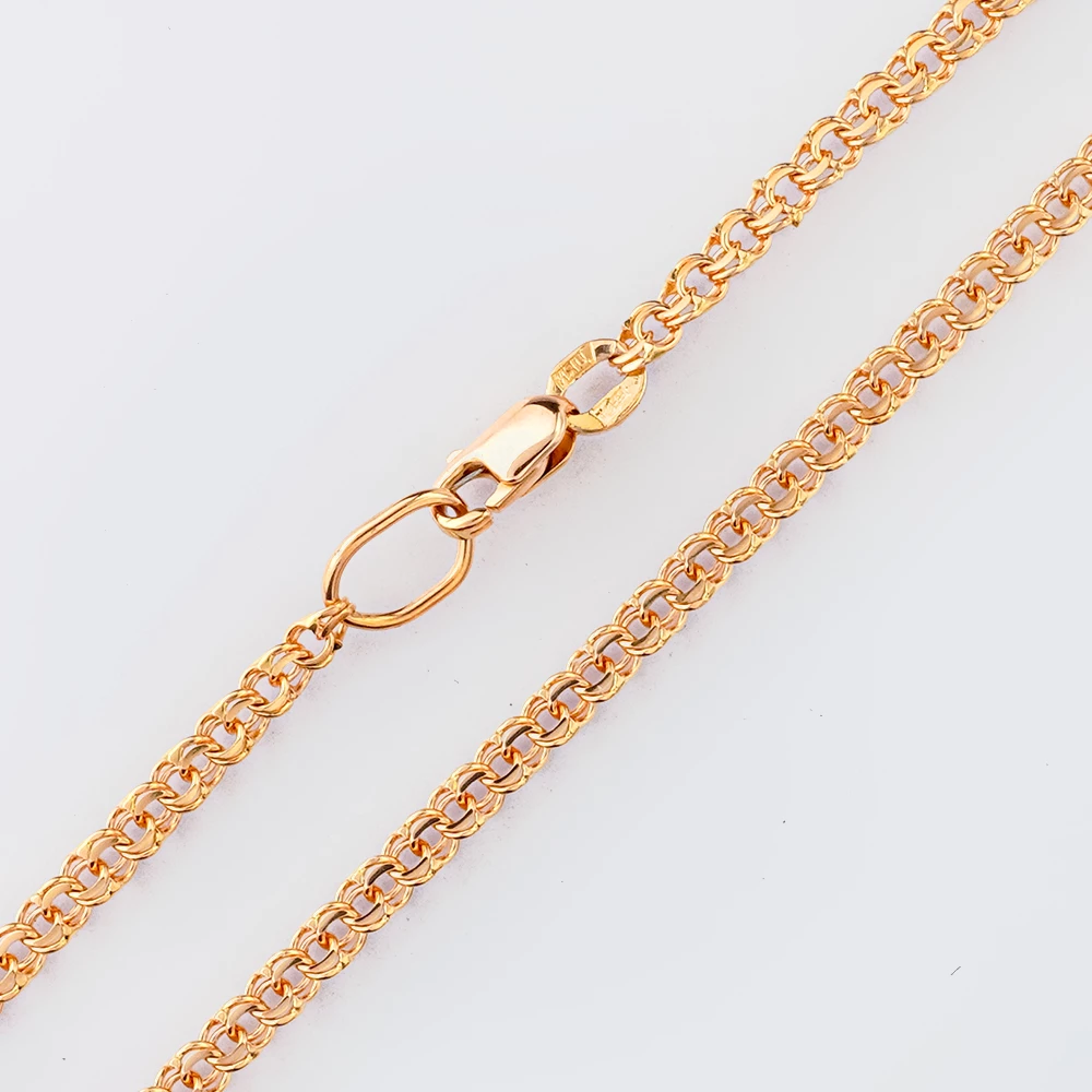 Цепь из красного золота 585 пробы