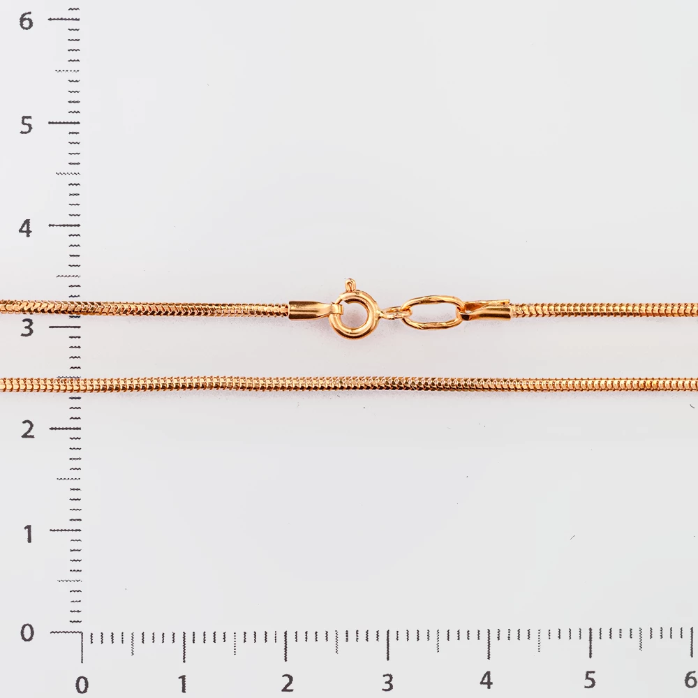 Цепь из красного золота 585 пробы