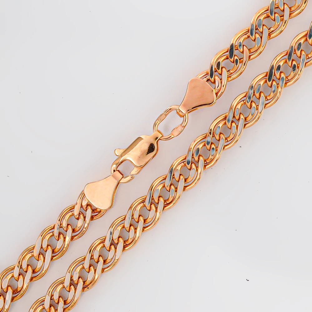 Цепь из красного золота 585 пробы