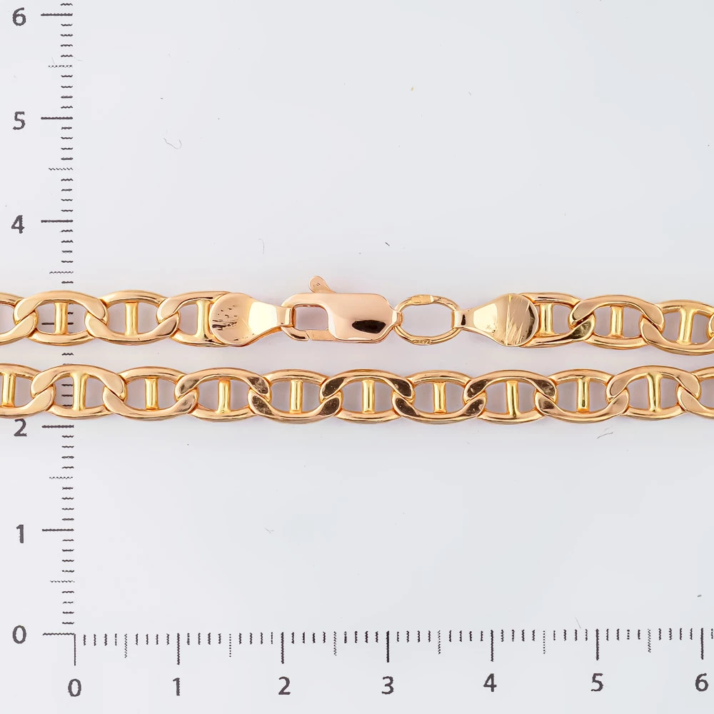 Цепь из красного золота 585 пробы