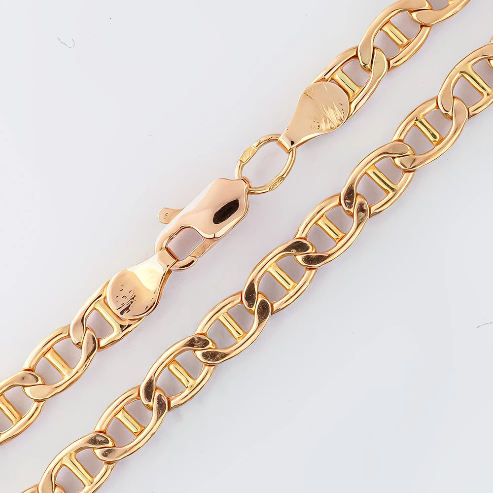 Цепь из красного золота 585 пробы