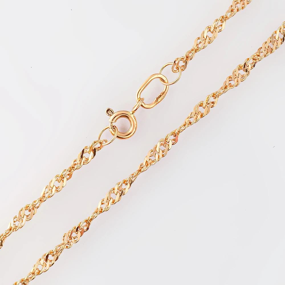 Цепь из красного золота 585 пробы