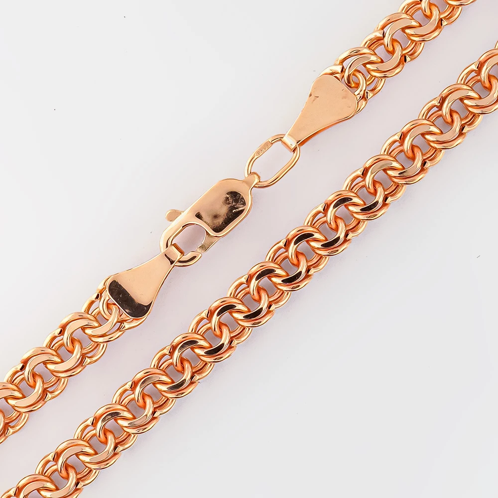 Цепь из красного золота 585 пробы