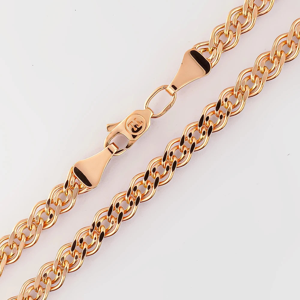 Цепь из красного золота 585 пробы