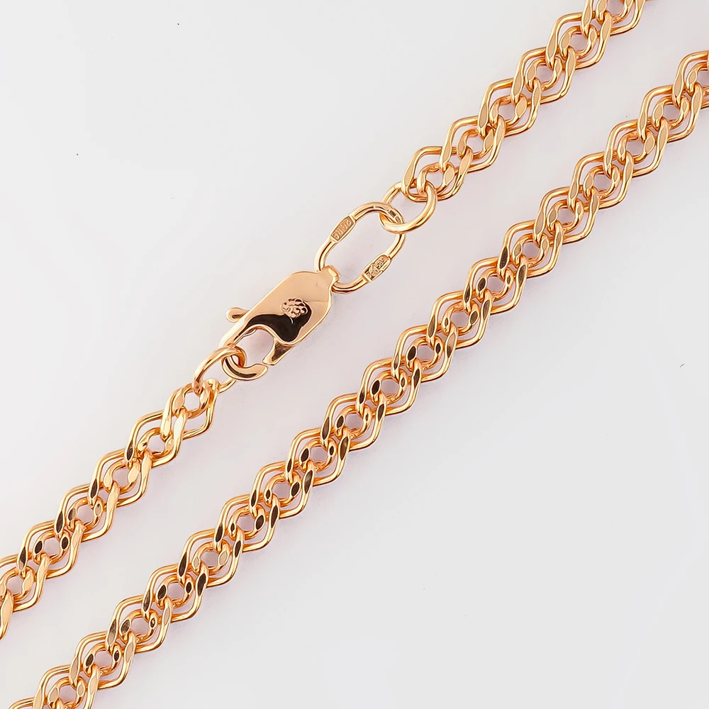 Цепь из красного золота 585 пробы