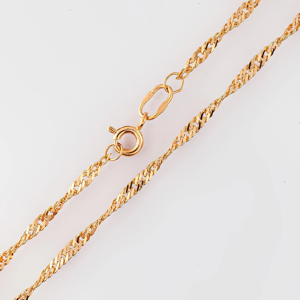 Цепь из красного золота 585 пробы