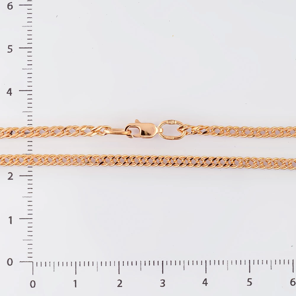 Цепь из красного золота 585 пробы