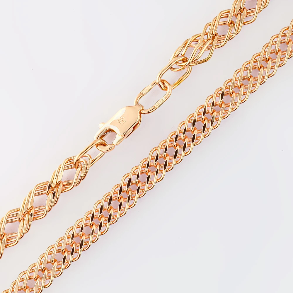 Цепь из красного золота 585 пробы