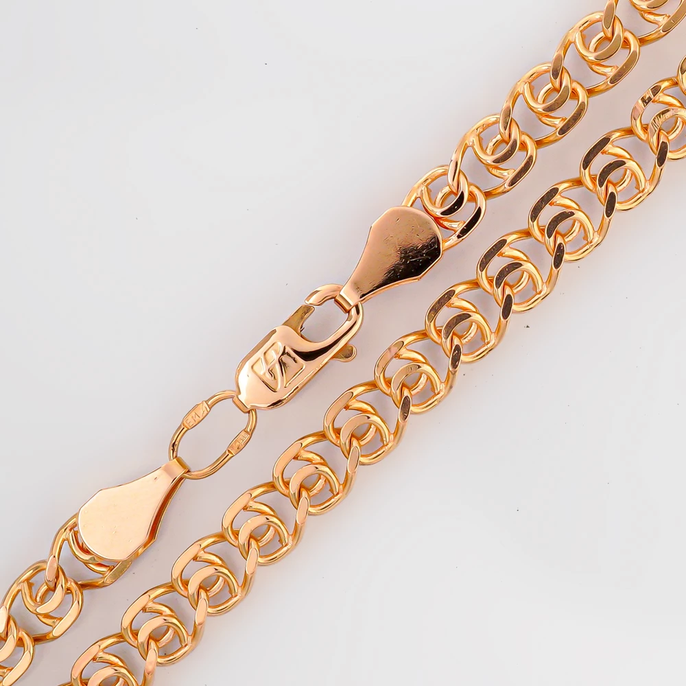 Цепь из красного золота 585 пробы