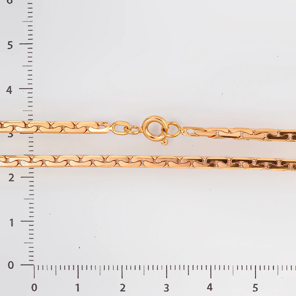 Цепь из красного золота 585 пробы