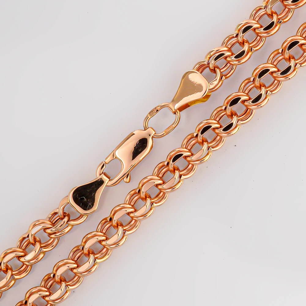 Цепь из красного золота 585 пробы