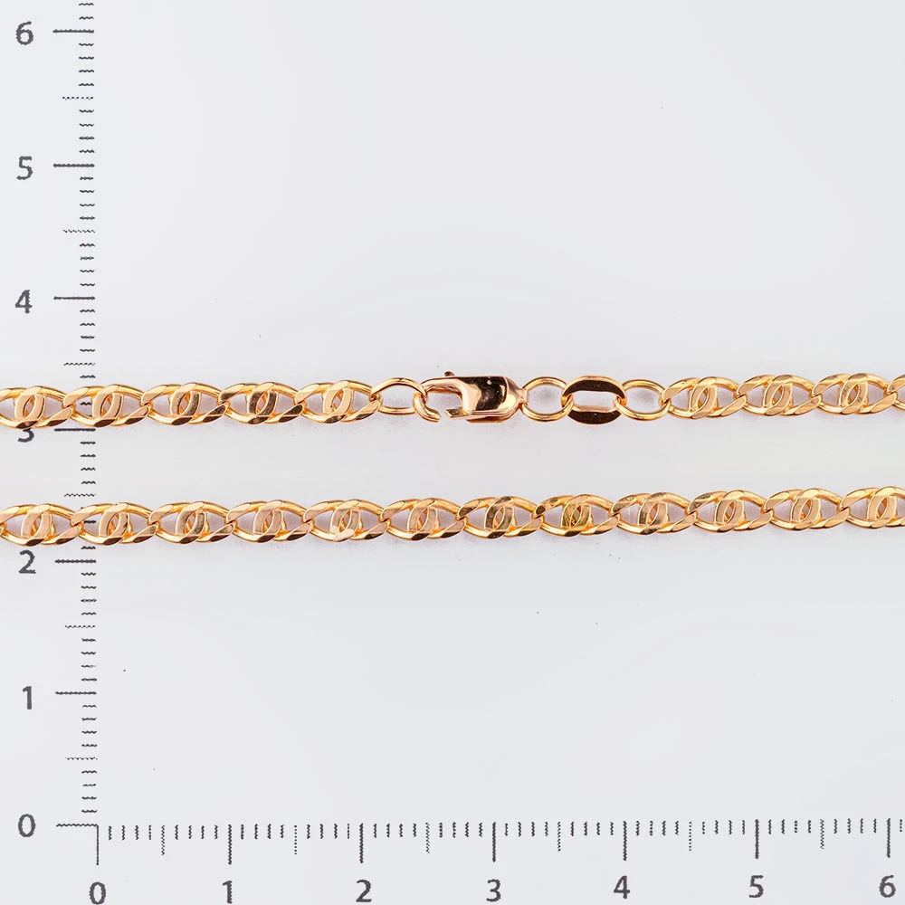 Цепь из красного золота 585 пробы