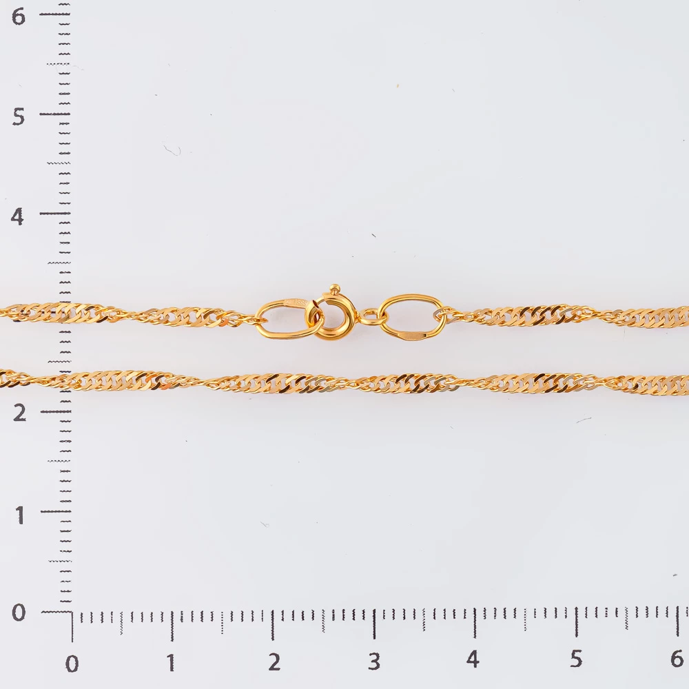 Цепь из красного золота 585 пробы