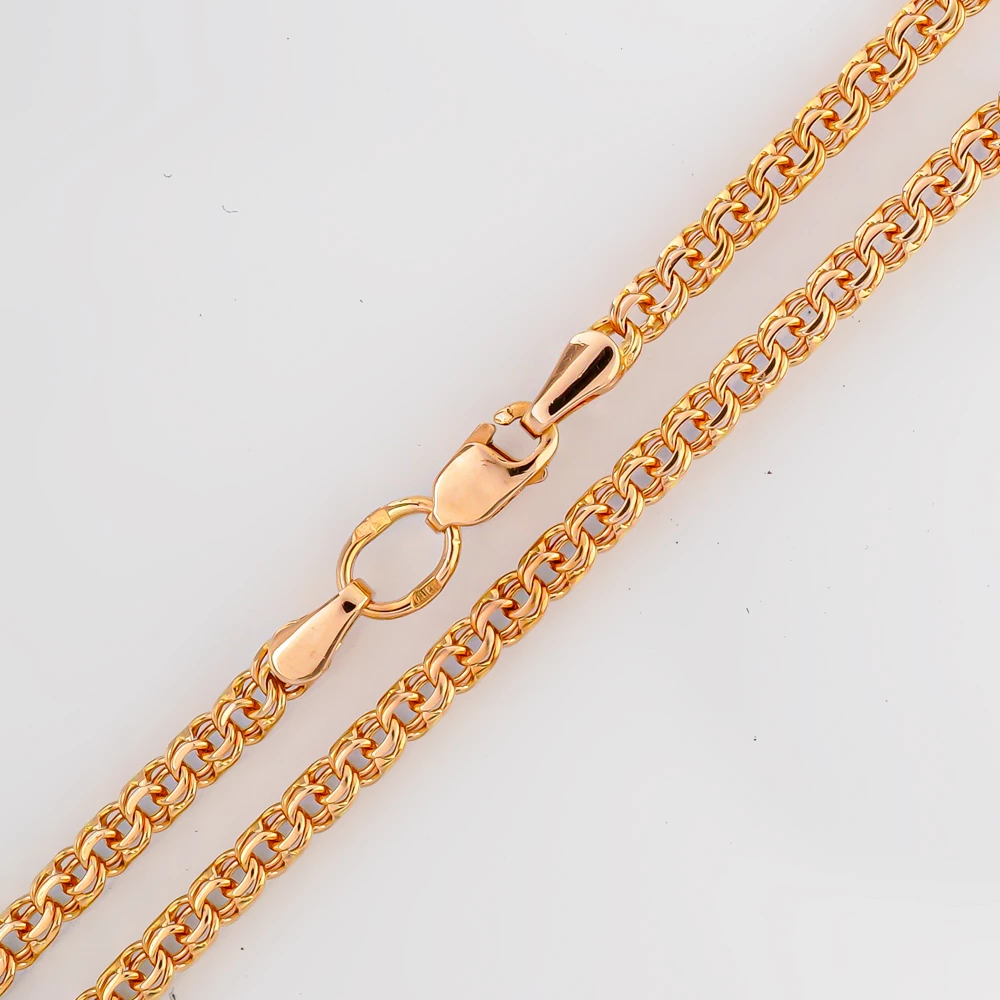 Цепь из красного золота 585 пробы