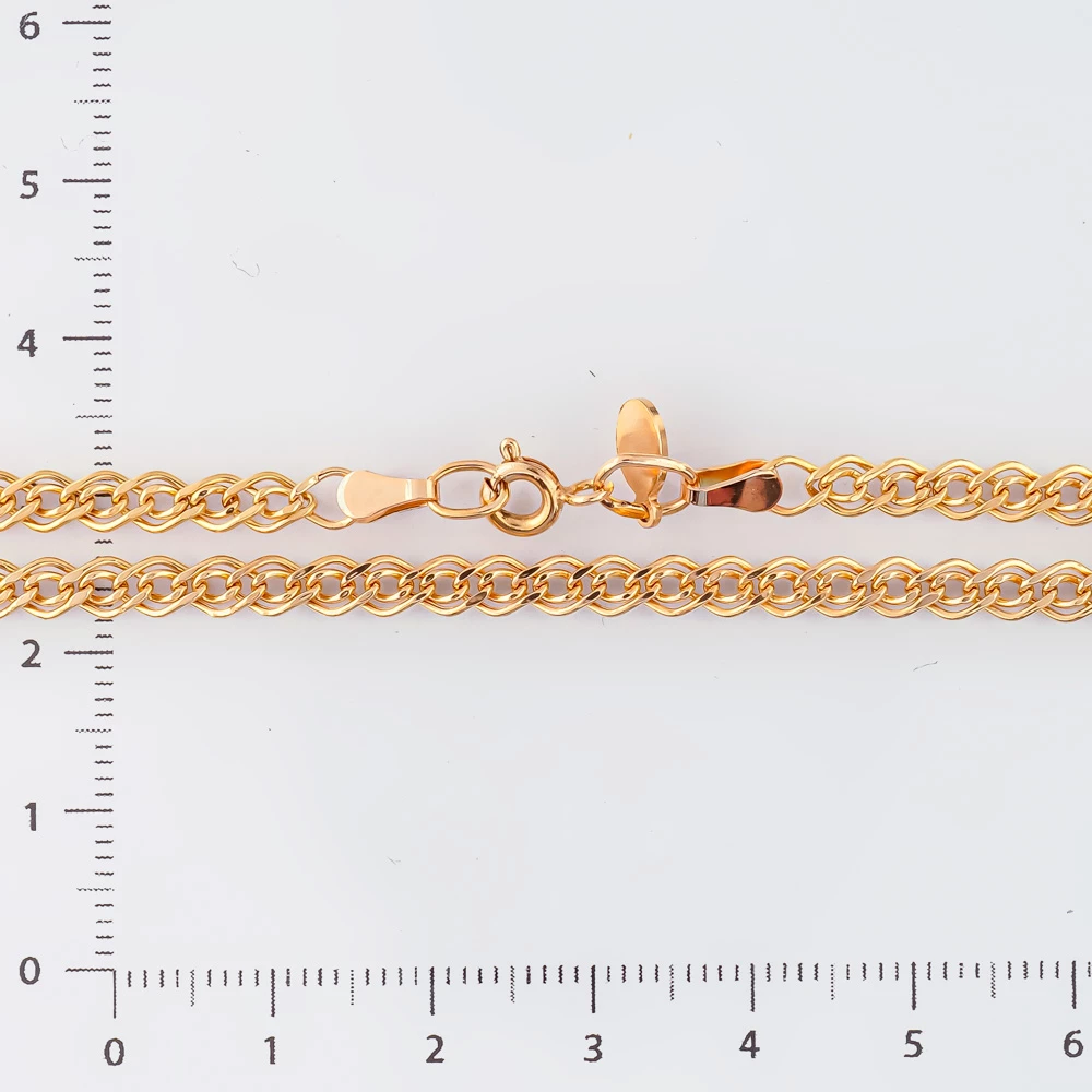 Цепь из красного золота 585 пробы