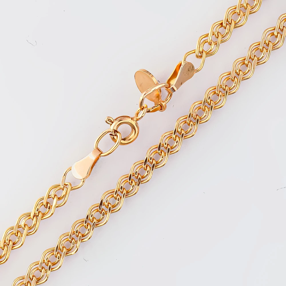 Цепь из красного золота 585 пробы