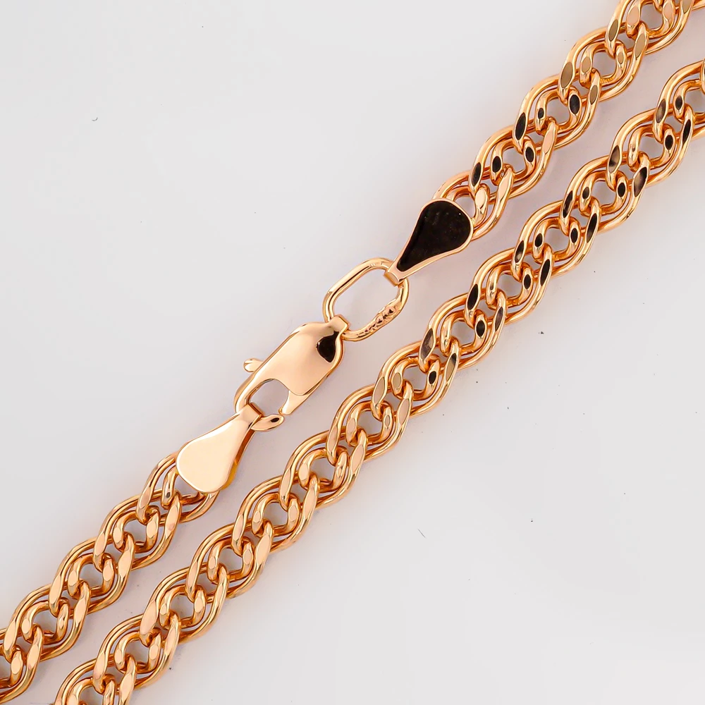 Цепь из красного золота 585 пробы