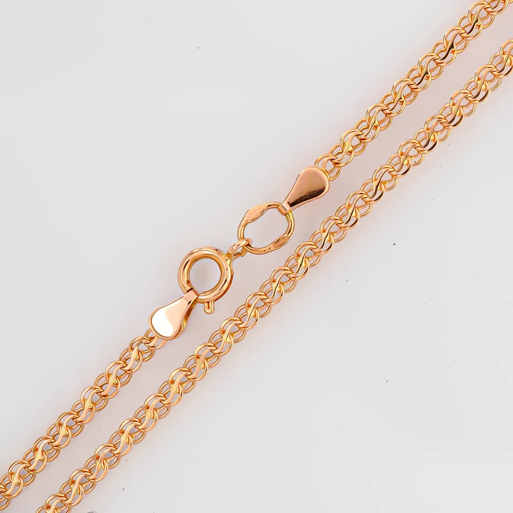 Цепь из красного золота 585 пробы