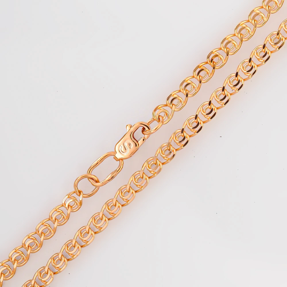 Цепь из красного золота 585 пробы