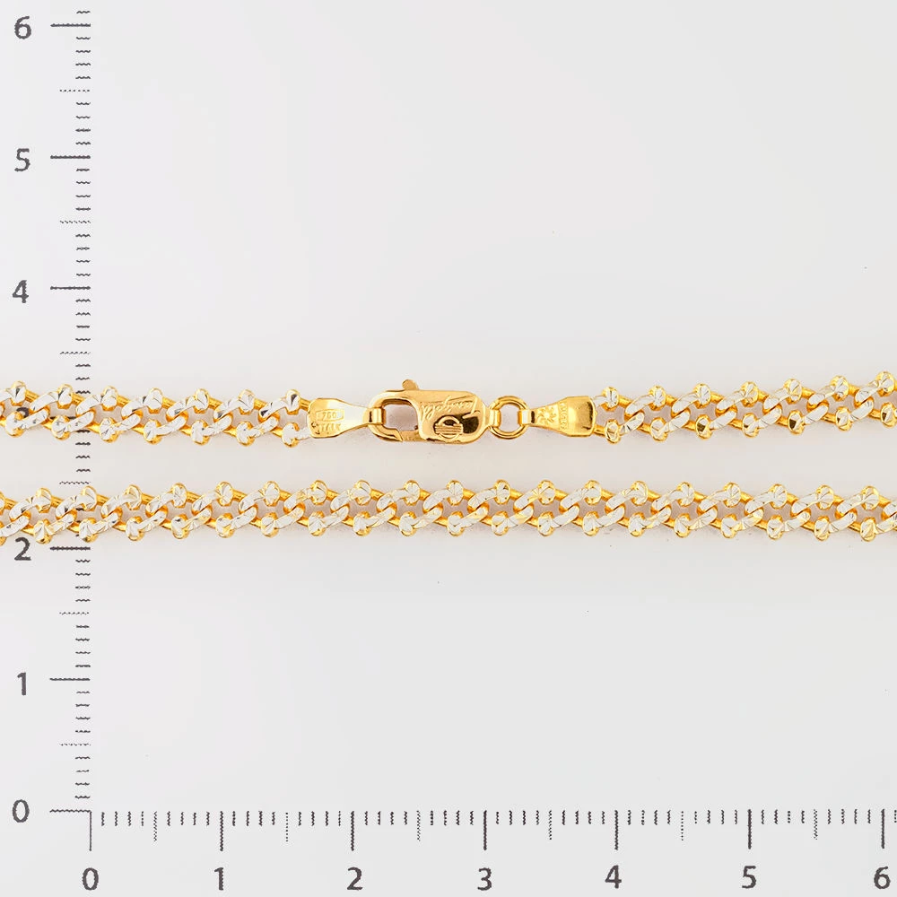 Цепь из желтого золота 750 пробы