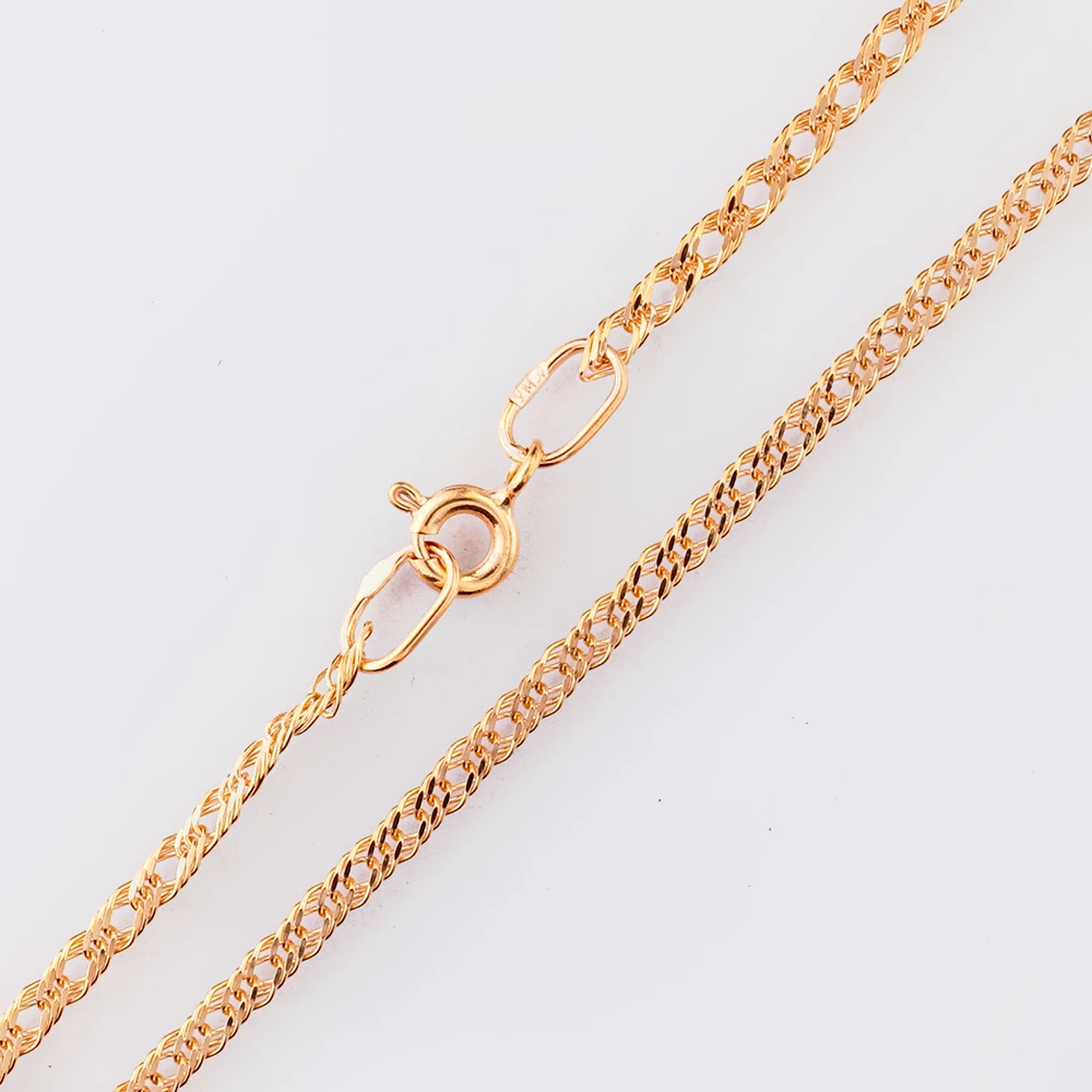 Цепь из красного золота 585 пробы