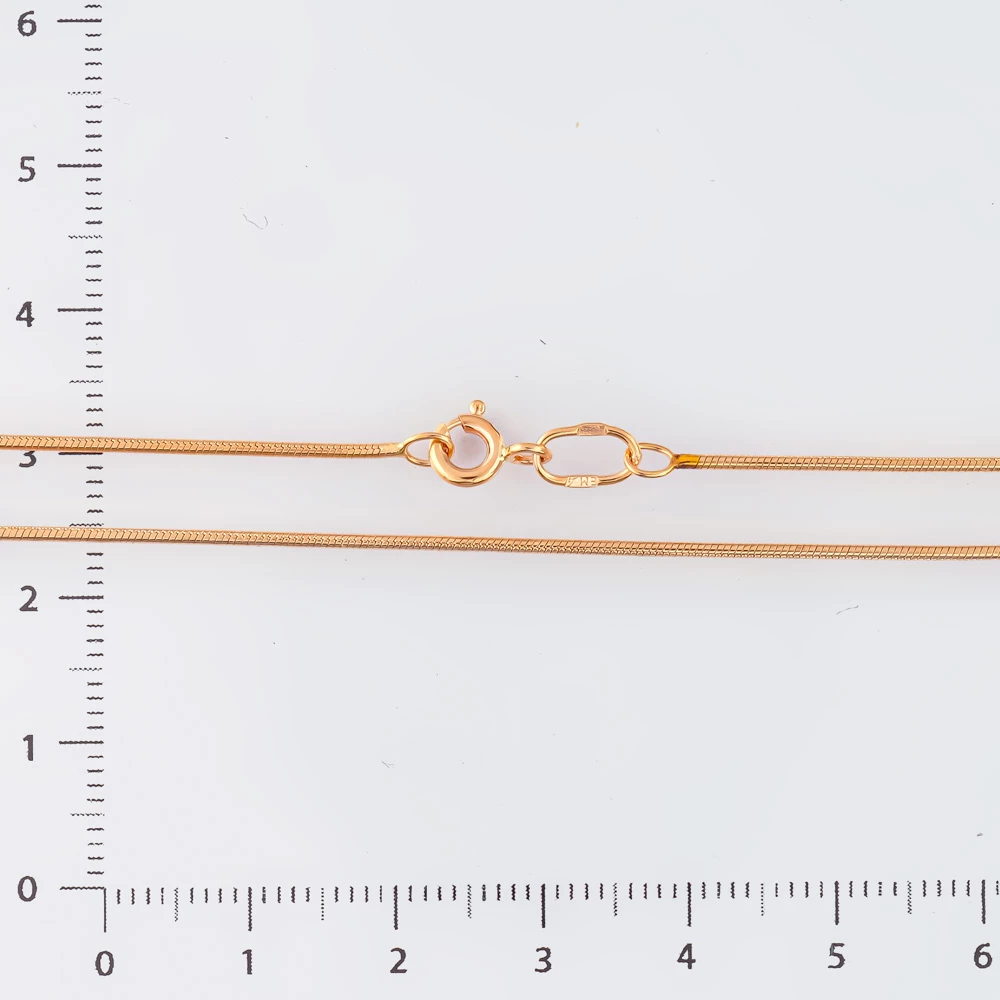 Цепь из красного золота 585 пробы