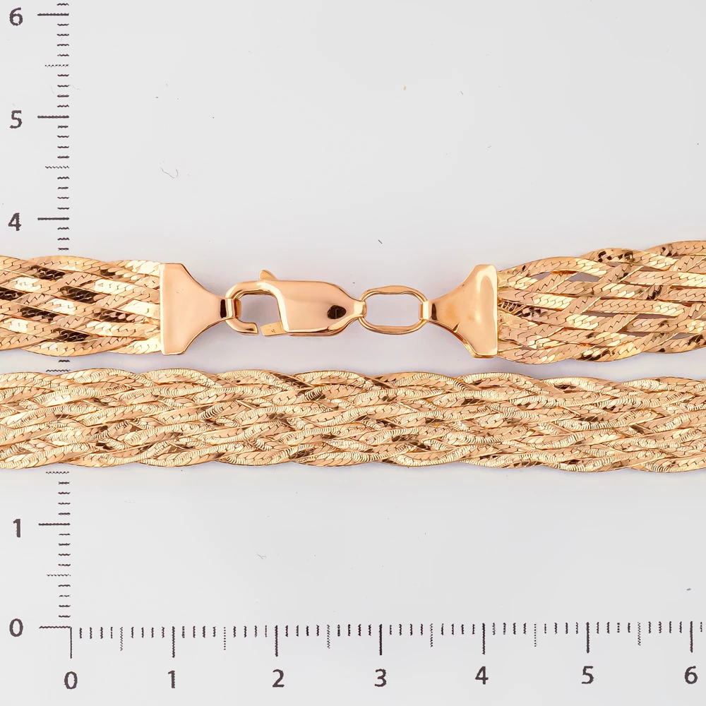 Цепь из красного золота 585 пробы