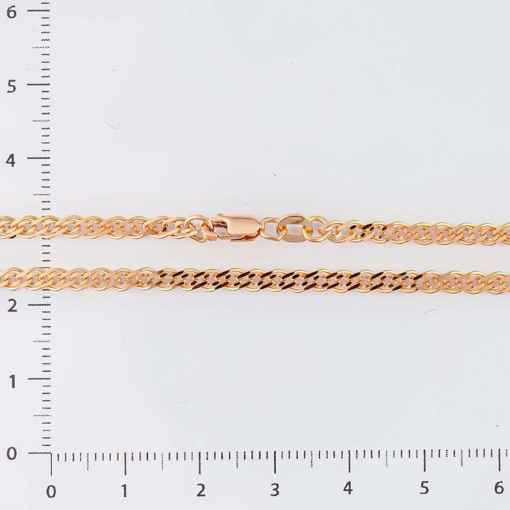 Цепь из красного золота 585 пробы
