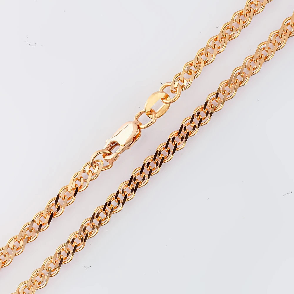 Цепь из красного золота 585 пробы