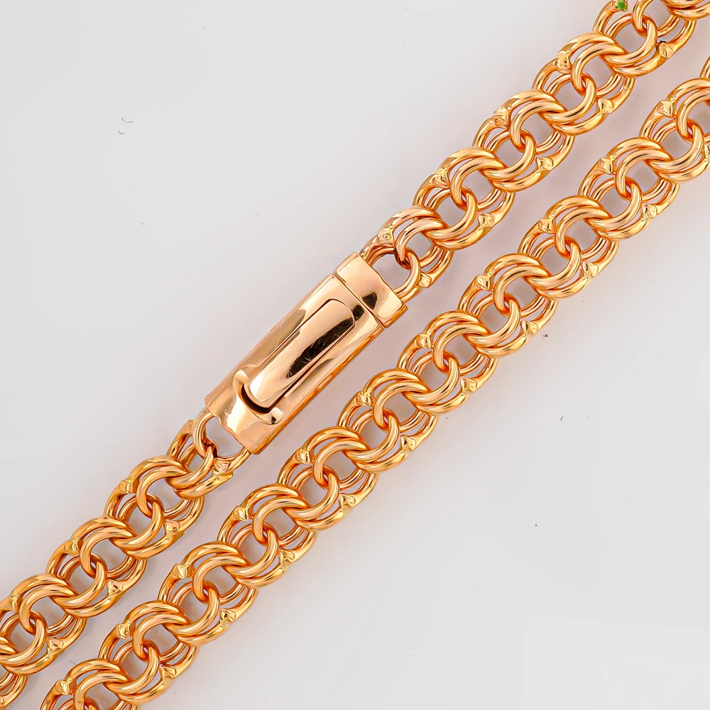 Цепь из красного золота 585 пробы