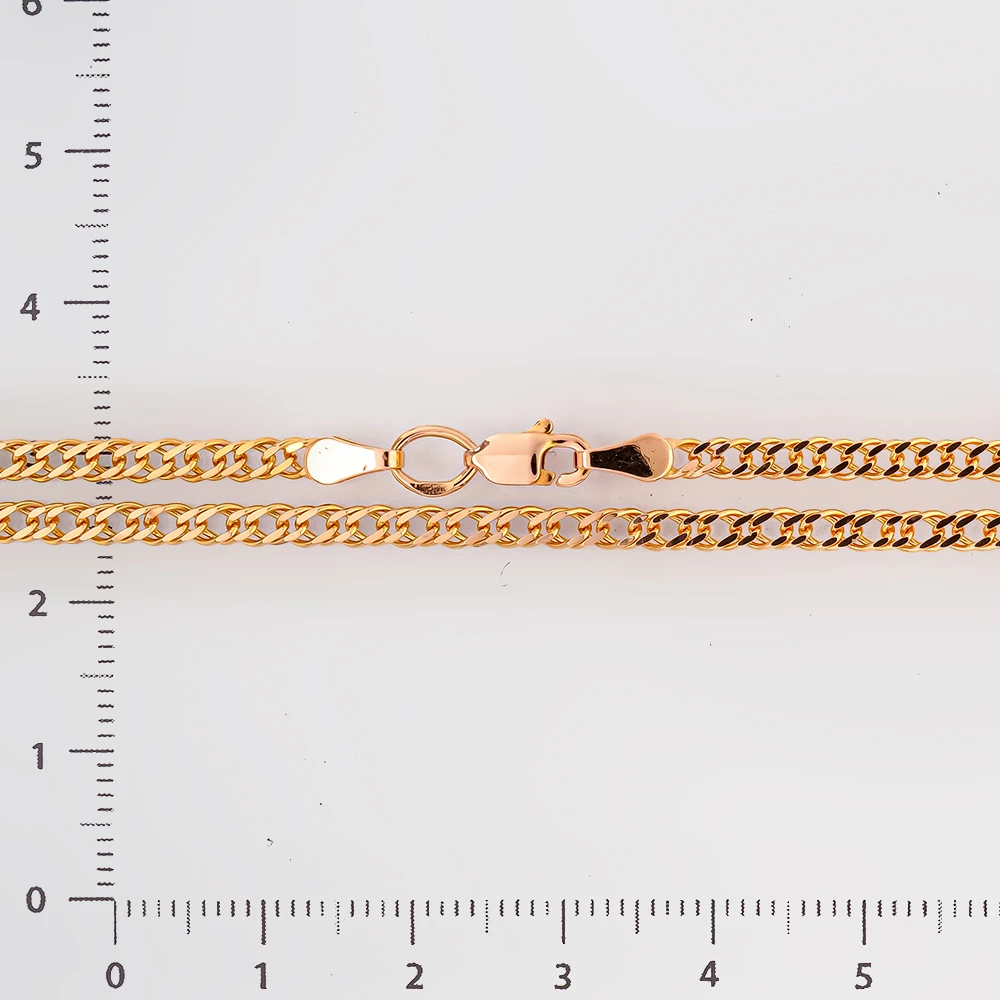 Цепь из красного золота 585 пробы