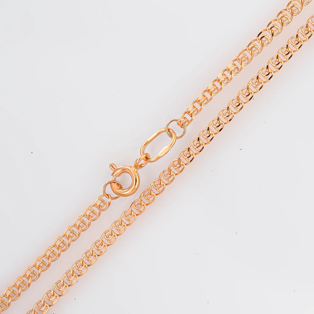 Цепь из красного золота 585 пробы