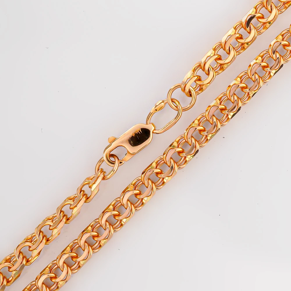 Цепь из красного золота 585 пробы