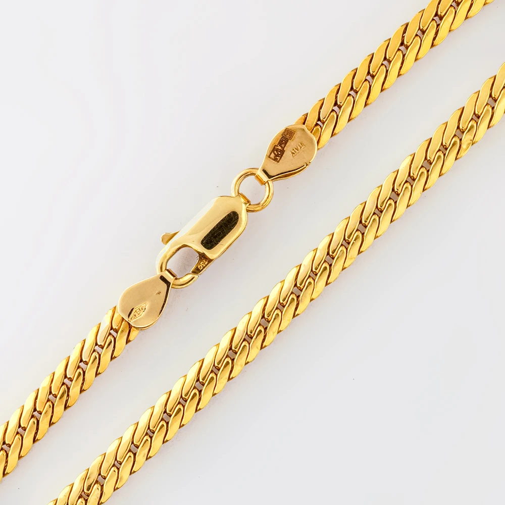 Цепь из желтого золота 750 пробы