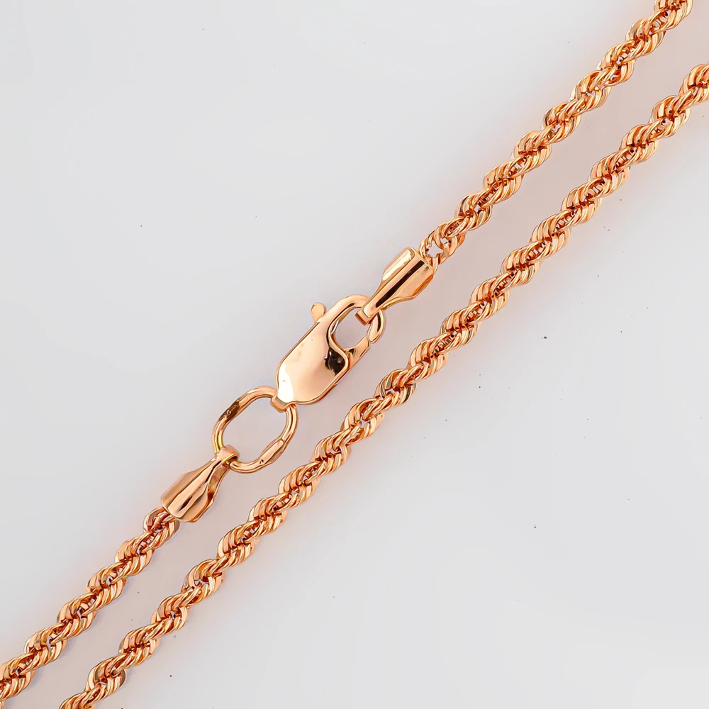 Цепь из красного золота 585 пробы