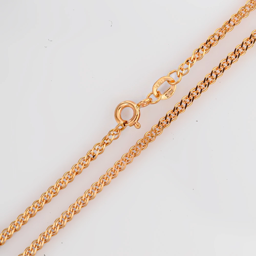 Цепь из красного золота 585 пробы