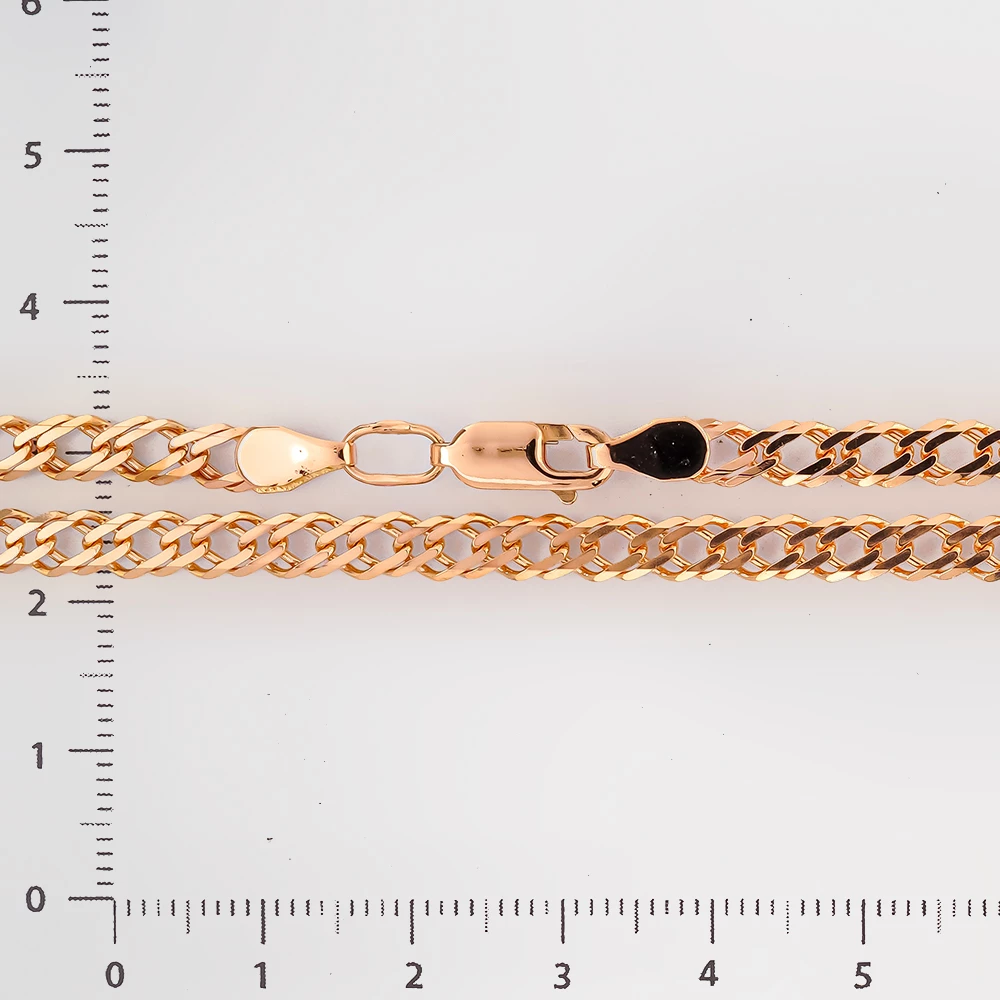 Цепь из красного золота 585 пробы