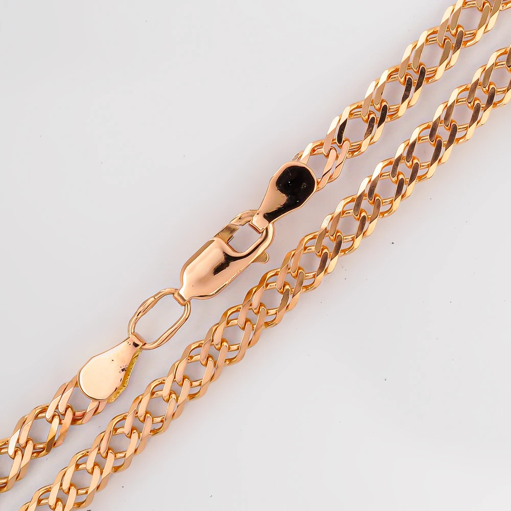 Цепь из красного золота 585 пробы