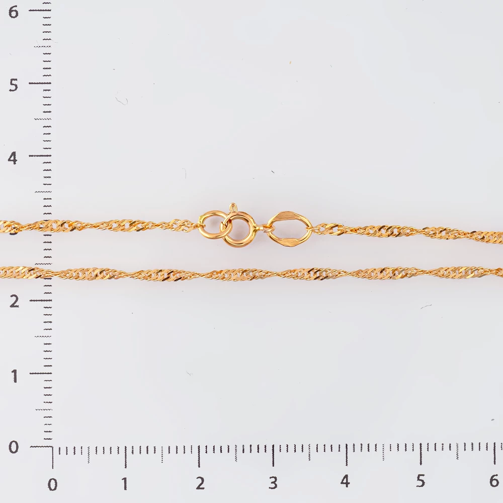 Цепь из красного золота 585 пробы