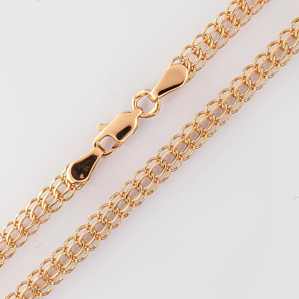 Цепь из красного золота 585 пробы