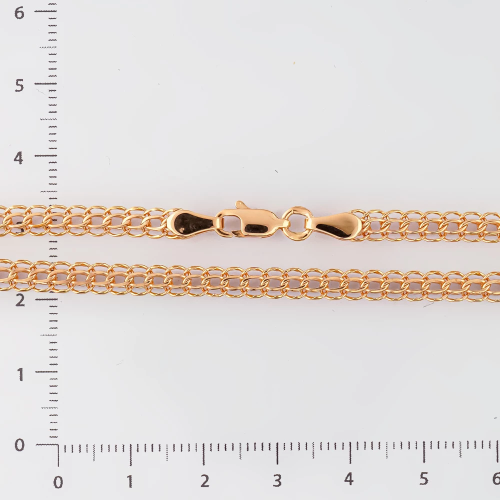 Цепь из красного золота 585 пробы